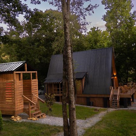 Valhalla Cabins Aframes With Hot Tubs & Sauna Cosby Buitenkant foto