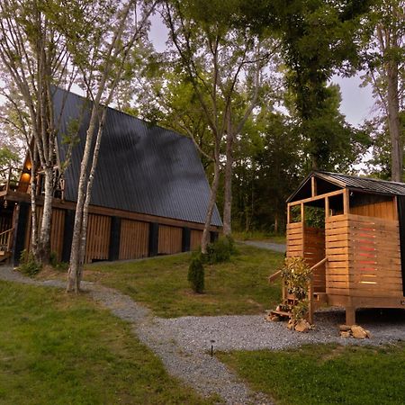 Valhalla Cabins Aframes With Hot Tubs & Sauna Cosby Buitenkant foto