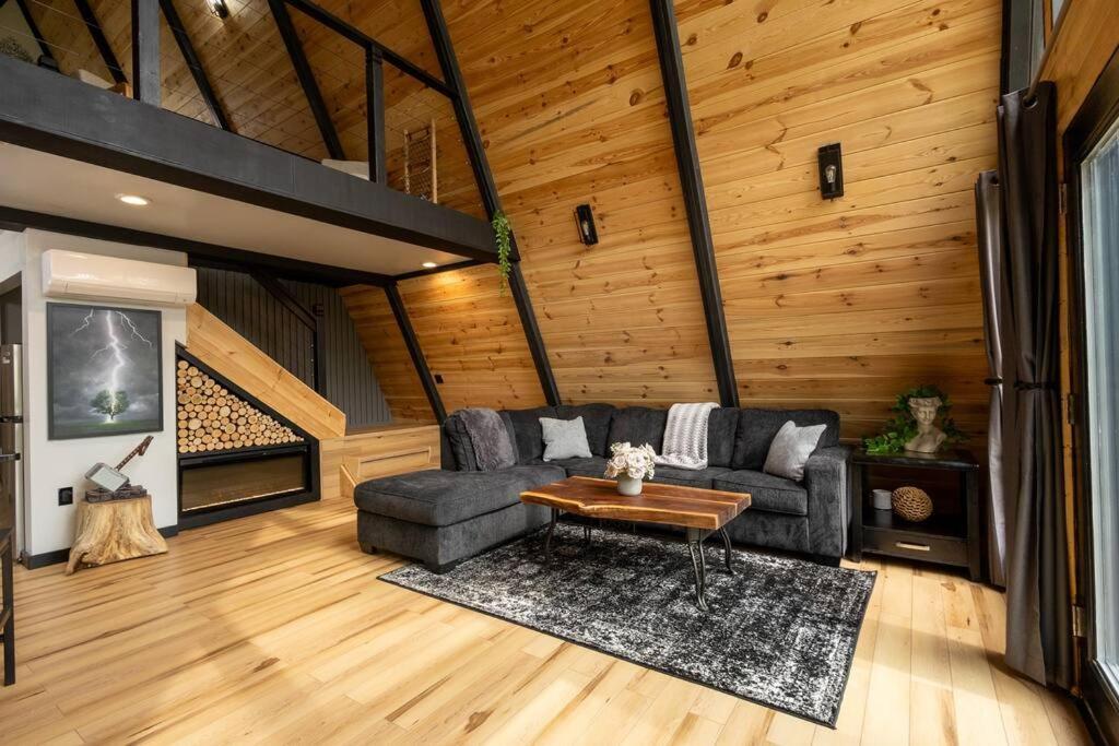 Valhalla Cabins Aframes With Hot Tubs & Sauna Cosby Buitenkant foto