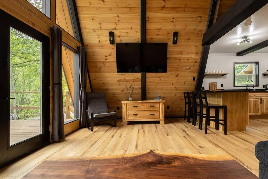 Valhalla Cabins Aframes With Hot Tubs & Sauna Cosby Buitenkant foto