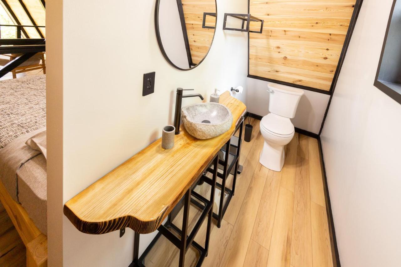 Valhalla Cabins Aframes With Hot Tubs & Sauna Cosby Buitenkant foto